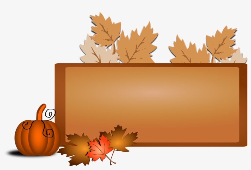 Pumpkin Clipart Banner - Fall Sports, transparent png #842818