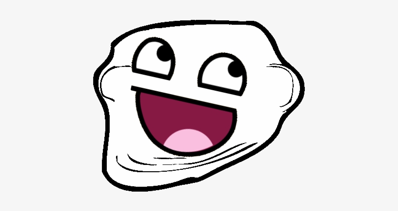 Awesome Trollface Ii By Bokuga Kira D3ceq9v - Awesome Face Troll Face, transparent png #842924