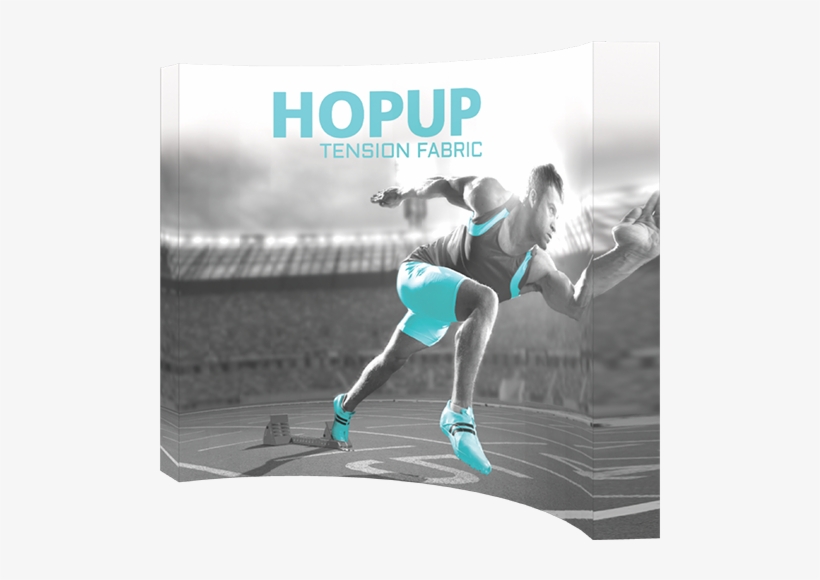 5' Full Height Standard Display - Hopup Tension Fabric Display, transparent png #842940