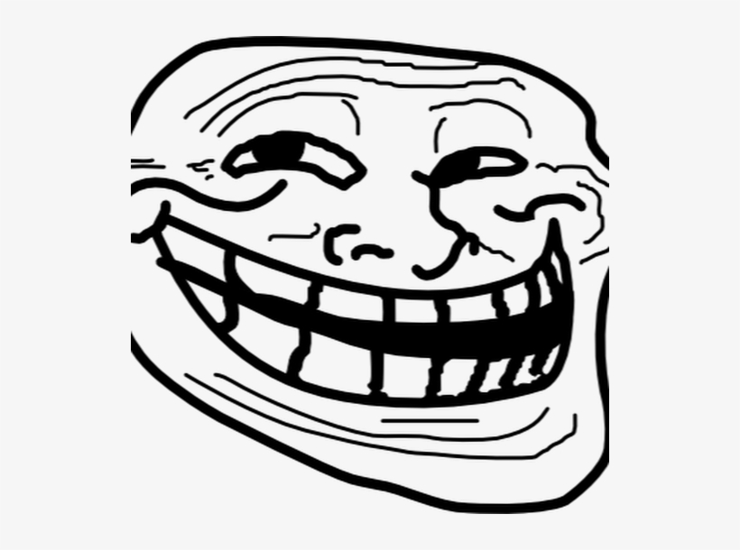 Meh Troll Face - Troll Face Legs, transparent png #843023