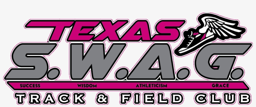 Texas S - W - A - G - Track & Field Club - Track And Field Club Logo, transparent png #843155