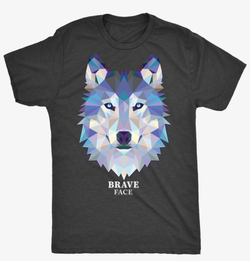 Brave Face Men's T-shirt - Holder Expanding Stand Grip Smartphones And Tablets, transparent png #843187