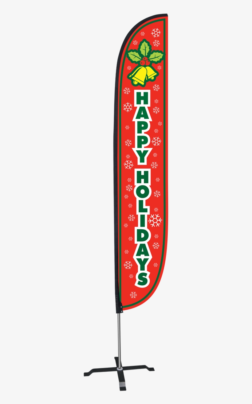 12ft Happy Holidays - Flag, transparent png #843280
