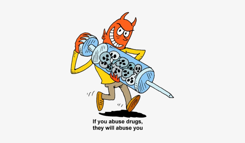 Abuse Clipart - Drug Addiction Clip Art, transparent png #843445