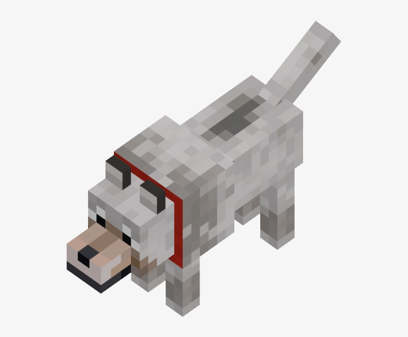 Wolf 28tamed29 - Minecraft Wolf Walking, transparent png #843466