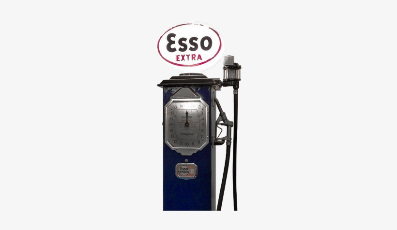 Esso Petrol Pump - Gas Pump, transparent png #843860