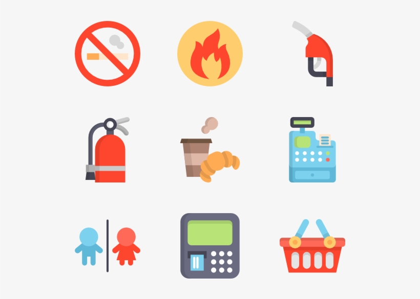 Gas Station - Gas Station Vector Icon, transparent png #843933