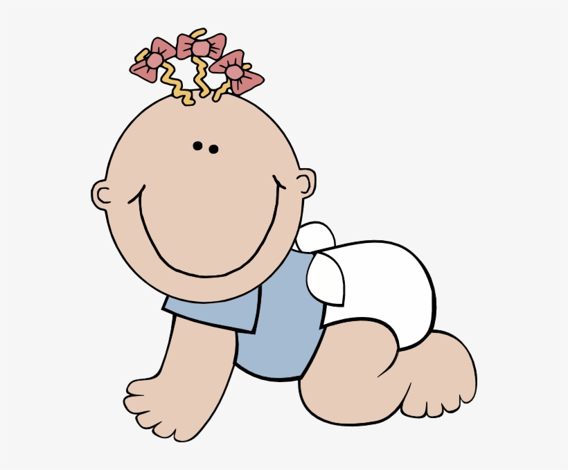 How To Set Use Blue Baby Girl Clipart, transparent png #844028