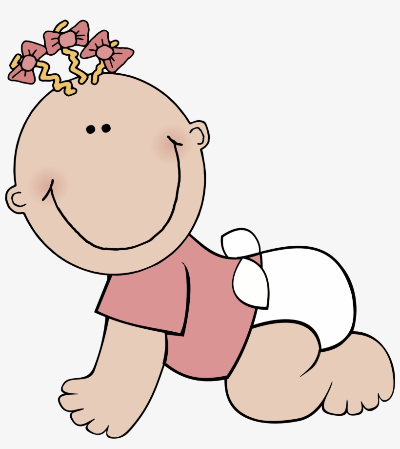 This Free Icons Png Design Of Baby Girl Crawling, transparent png #844110