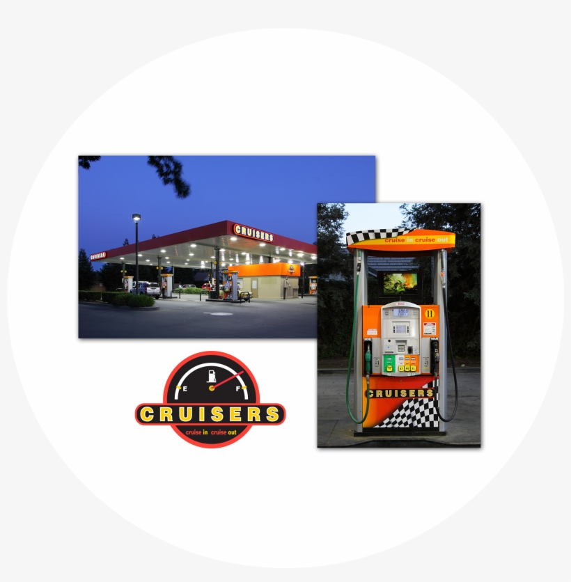 Cruisers Gas Station Design - Design, transparent png #844115