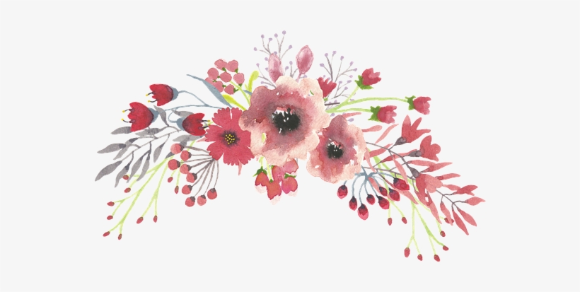 Akwarela, Kwiat, Dekoracja - Watercolor Flower Transparent Background, transparent png #844441