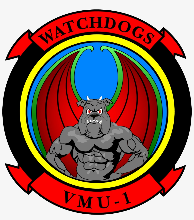 Vmu-1 Squadron Insignia - Vmu 1 Watch Dogs, transparent png #845037