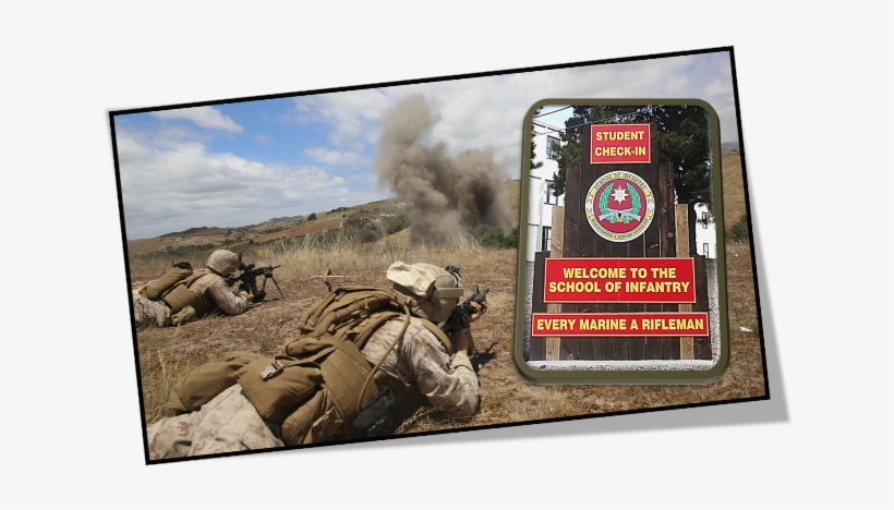Soi Marks A Transition In The Professional Training - School Of Infantry, transparent png #845162