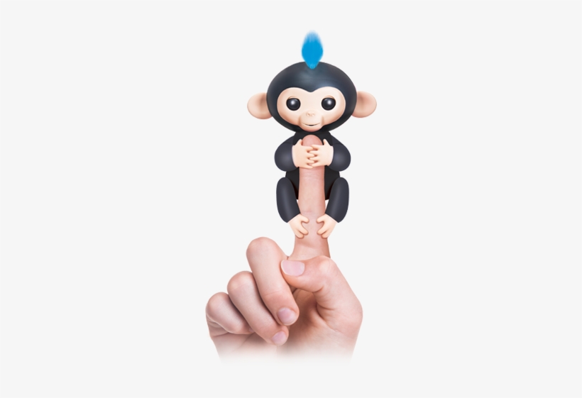 These Cute, Brightly-coloured Primates With Soft Hair - Fancynova Finger Monkey Interactive Baby Monkey Toy, transparent png #845246