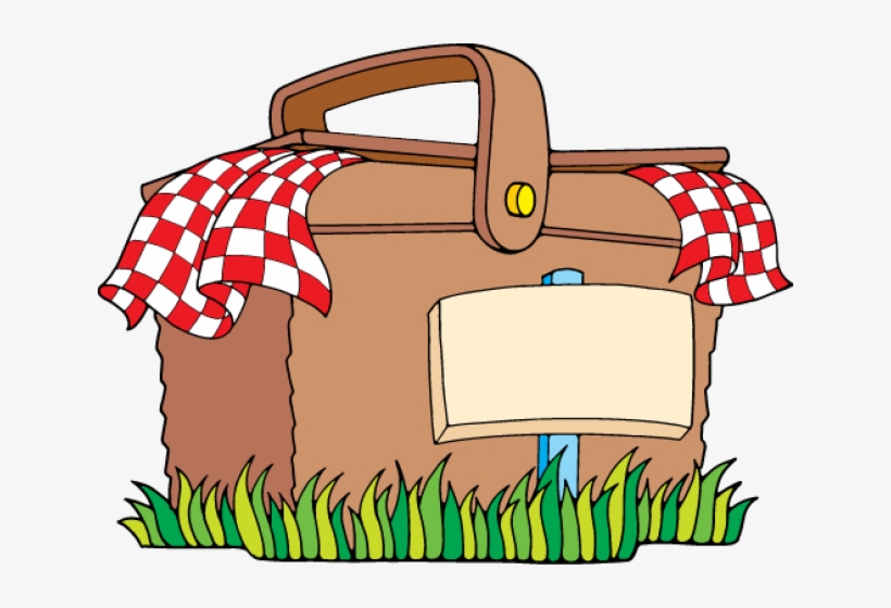 Lunch Time Clip Art Free Clipart Images - Cartoon Png Picnic Basket Clipart, transparent png #845269