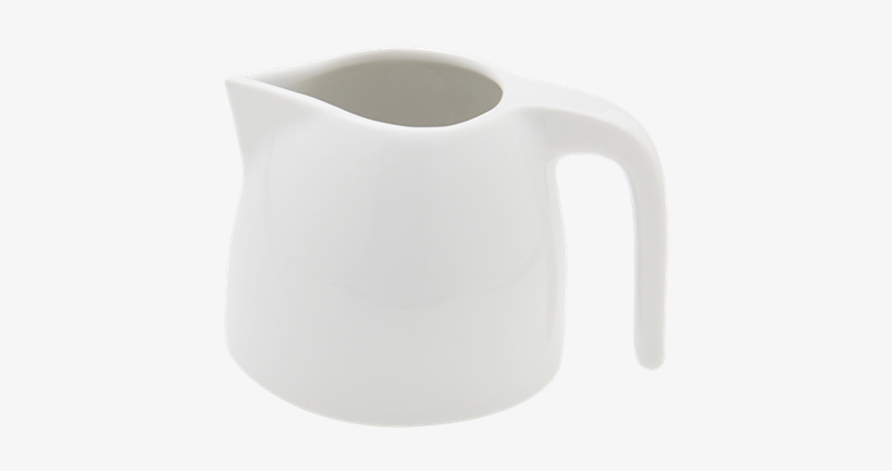 Dune White Milk Jug 15 Cl - Ceramic, transparent png #845522