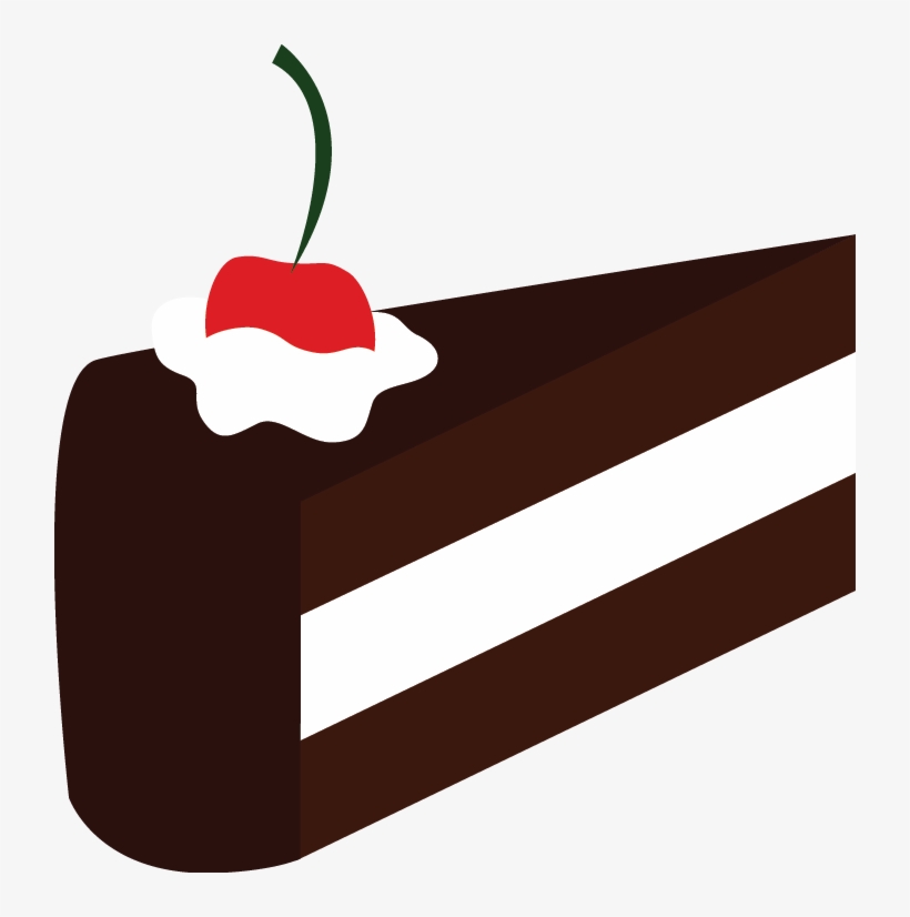 A Slice Of Cake By Artbyslider On Clipart Library - Piece Of Cake Vector Png, transparent png #845603