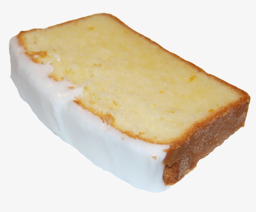 Share This Image - Lemon Pound Cake Slice, transparent png #845674