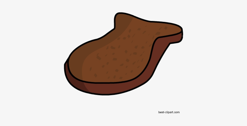 Slice Of Brown Bread, Free Png Clip Art - Portable Network Graphics, transparent png #845716