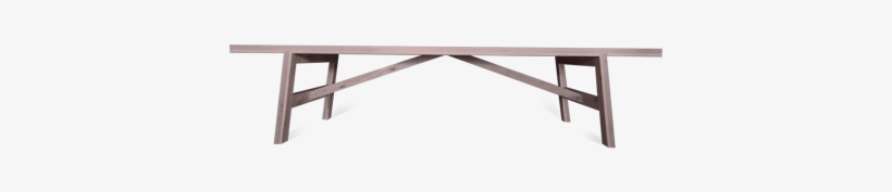 Oak Slatted Dining Table - Table, transparent png #845929