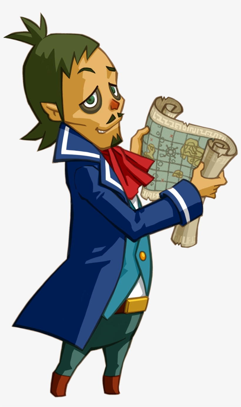 The Legend Of Zelda - Legend Of Zelda Phantom Hourglass Linebeck, transparent png #846377
