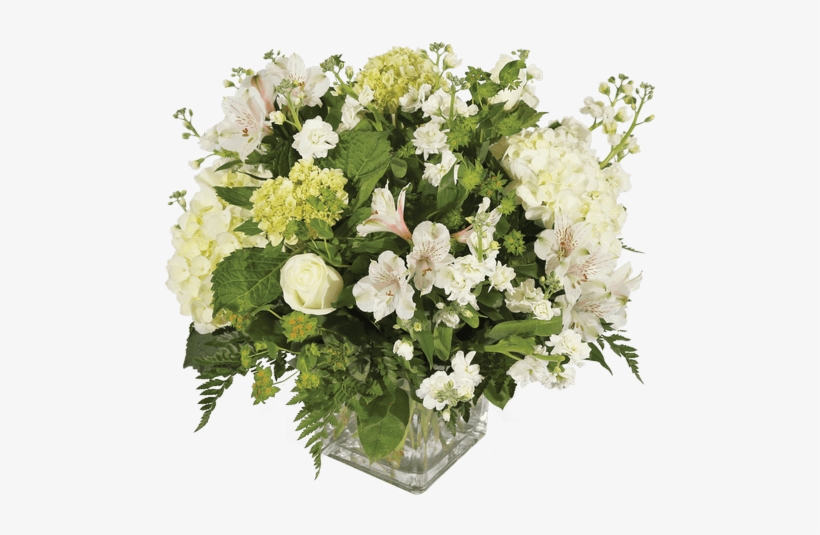 White Satin, Large - Bouquet, transparent png #846622