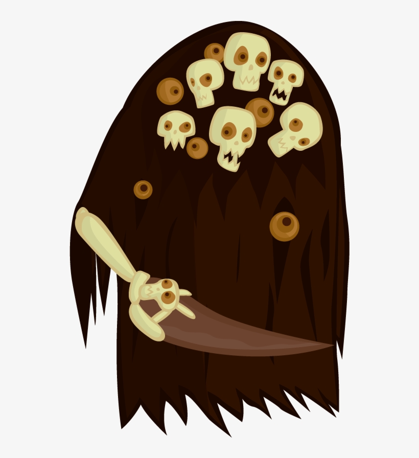 Somewhere Quiet Here's Googly-eyed Nito And Wolnir, - Illustration, transparent png #846755