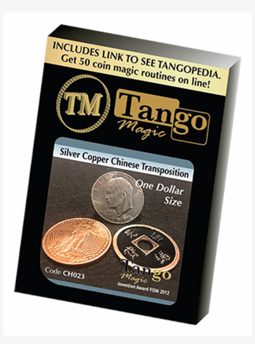 Dollar Size Silver Copper Chinese Csb Transposition - Dollar Size Silver Copper Chinese Transposition (ch023), transparent png #846822