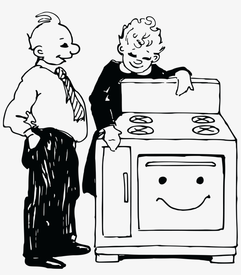 Cartoon Eyes Looking Down Clip Art Source - Shop Assistant Clipart Black And White, transparent png #846862