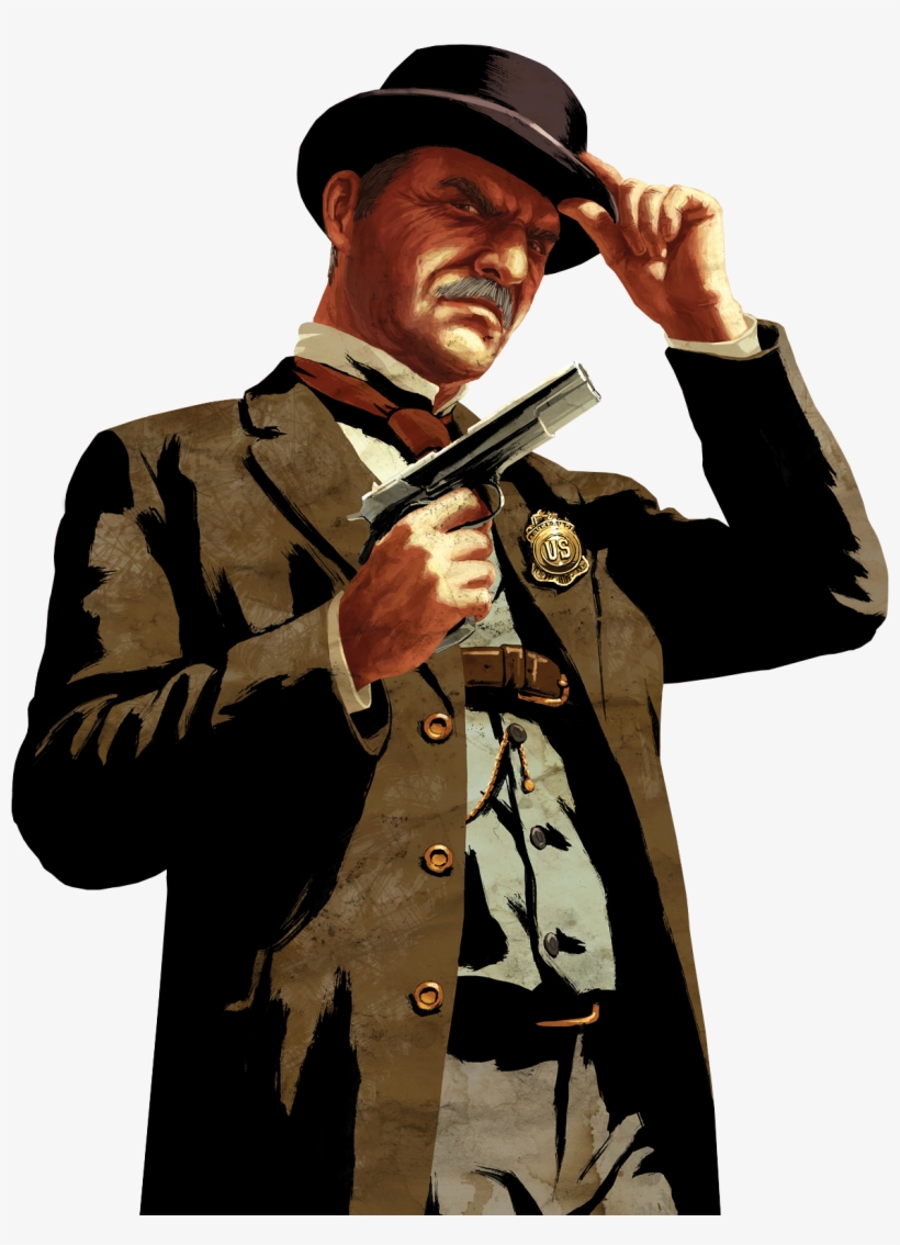 Yjohhlw - Red Dead Redemption 1 Characters, transparent png #847002