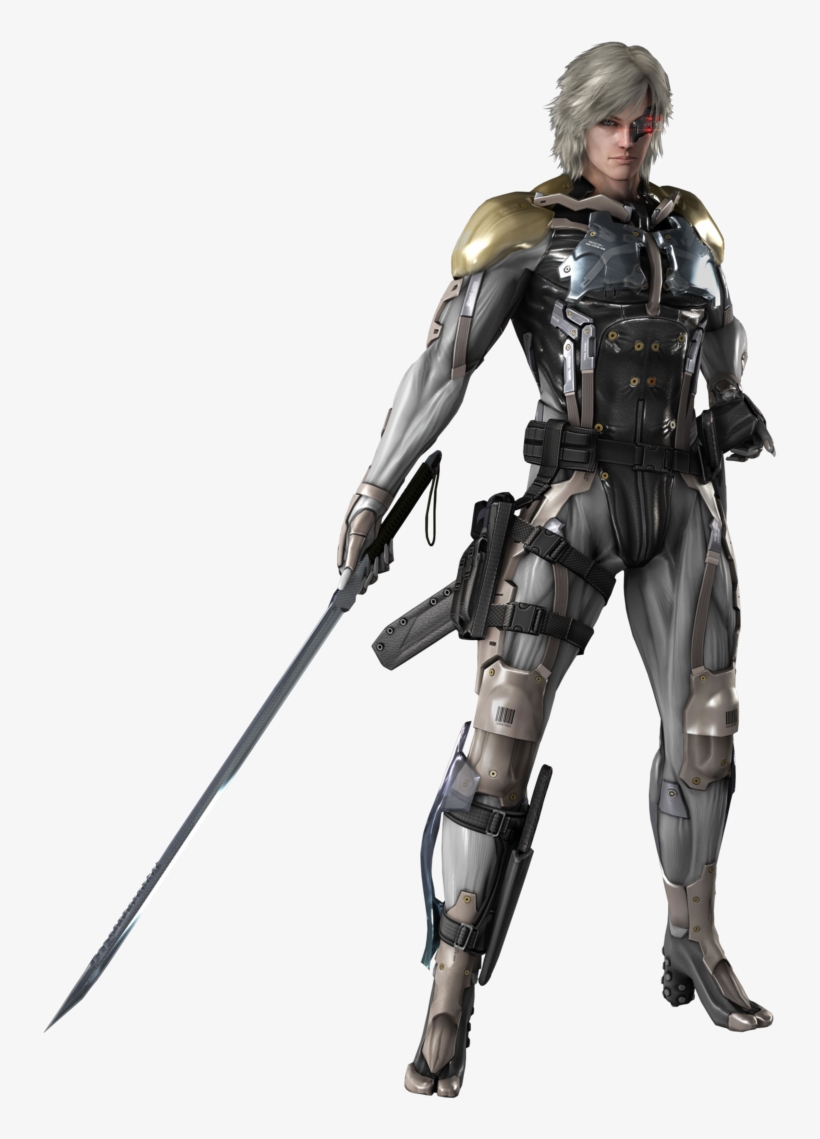 Metal Gear Rising Revengeance Raiden Render By American - Metal Gear Rising Raiden Render, transparent png #847117