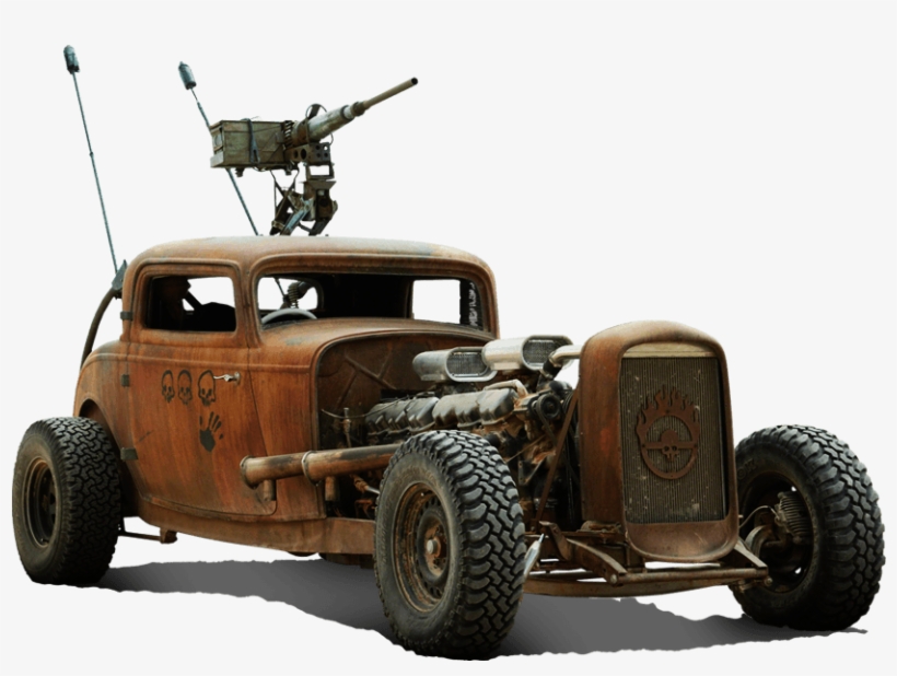 Car10 - Voiture Mad Max Fury Road, transparent png #847389