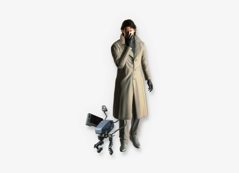 2ahgkr5 - Metal Gear Solid 4 Otacon Ful Body, transparent png #847441