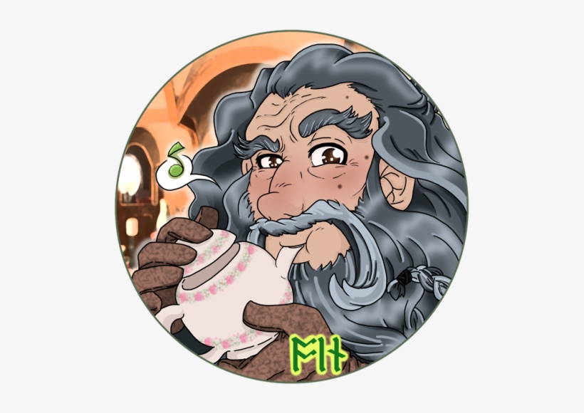 Oin, Master Of Sass, Teapot Playing, And Healing - Cartoon, transparent png #847543