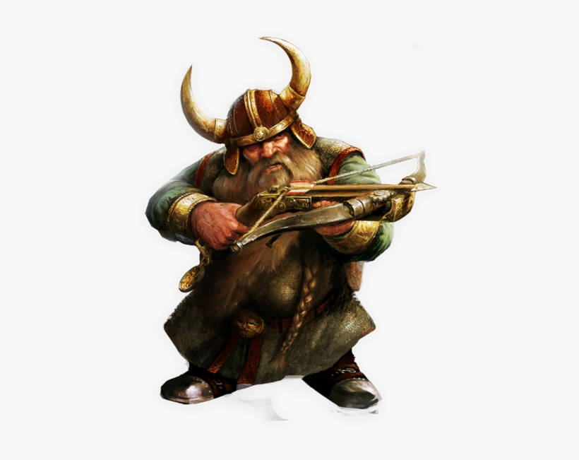 Fantasy Dwarfs - Warhammer Dwarf Thunderers / Quarrellers, transparent png #847576