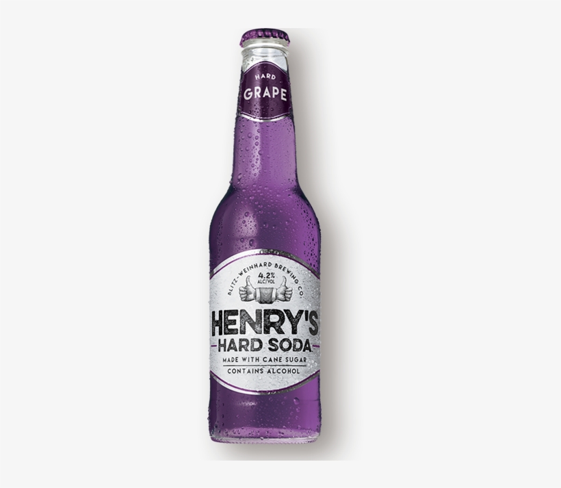 Henrys Hard Soda Grape - Henry's Cherry Cola Hard Soda, transparent png #847777