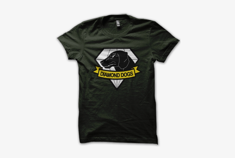 True Diamond Dogs Wear This Metal Gear Solid T Shirt - Mgs Diamond Dogs Logo, transparent png #847832