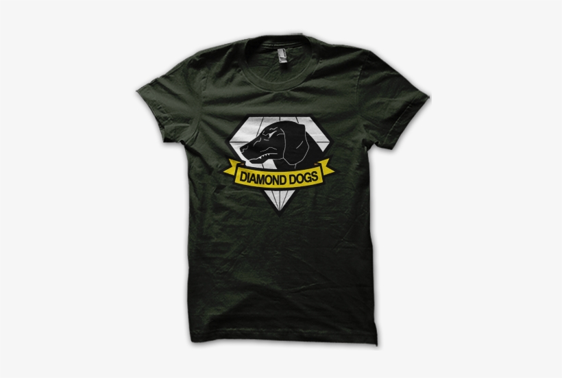 True Diamond Dogs Wear This Metal Gear Solid T Shirt - Mgs Diamond Dogs Logo, transparent png #847832