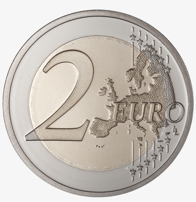 Euro Png Picture - 2 Euros Png, transparent png #847909