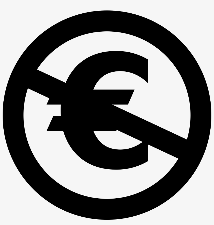 New Svg Image - No Euro Png, transparent png #847934