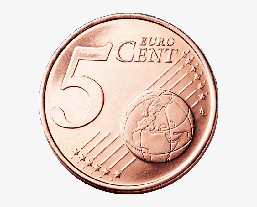 Euro 5 Cent - 5 Euro In Rupees, transparent png #848251
