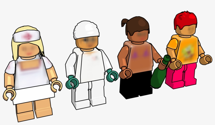 Lego People Clipart Png Image - Cartoon, transparent png #848430
