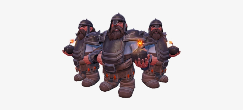 Dwarf Grenadier Image - Orcs Must Die Dwarfs, transparent png #848449