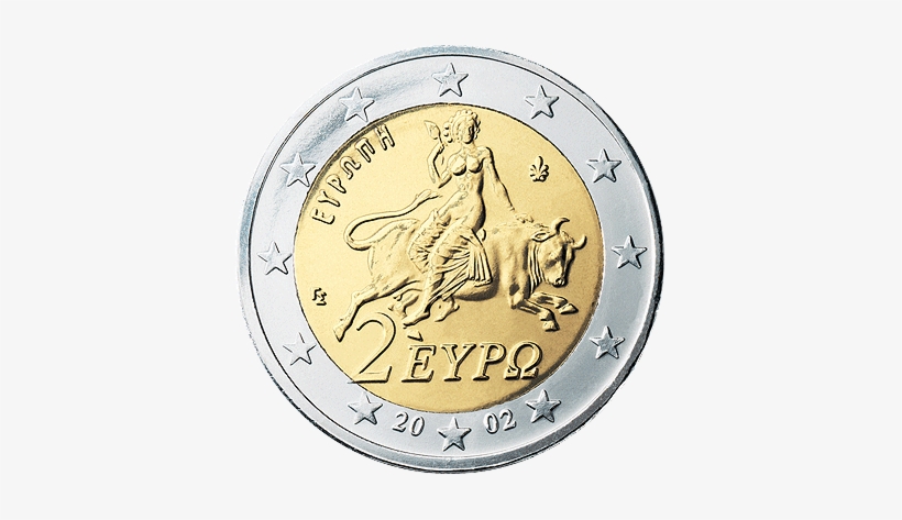 Опис - 2 Euro Greece 2002, transparent png #848521