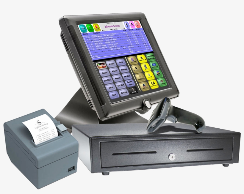 Image Of Infotouch Pos Interface For Grocery Stores - Pos Software, transparent png #848635