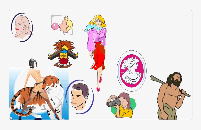 People Clipart - Prehistoric Man, transparent png #848658