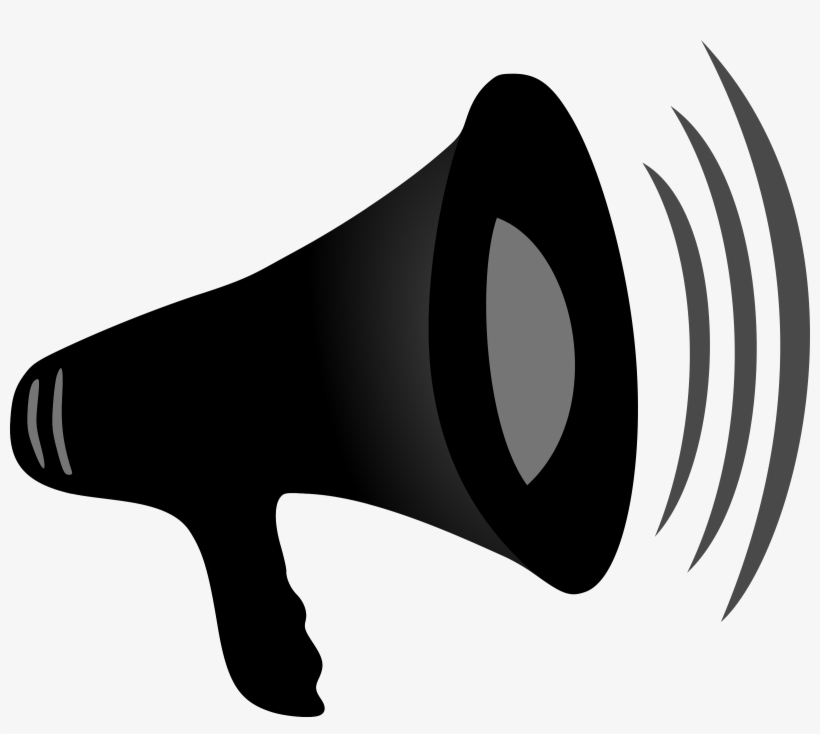 Speakers Vector Announcement - Megaphone Clipart, transparent png #848782