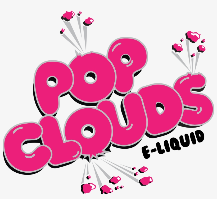 Pop Clouds Clear Background - Pop Clouds E Liquid Logo, transparent png #849030
