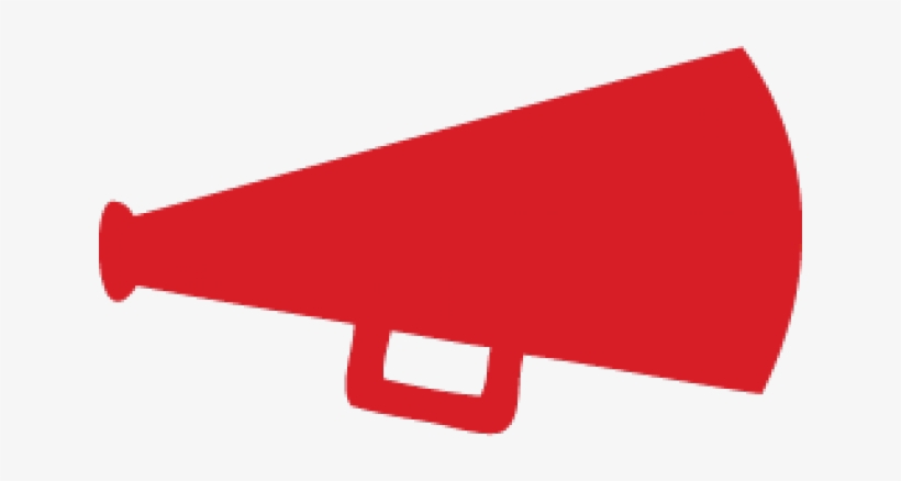 Megaphone Vector Cheer - Red Megaphone - Free Transparent PNG Download
