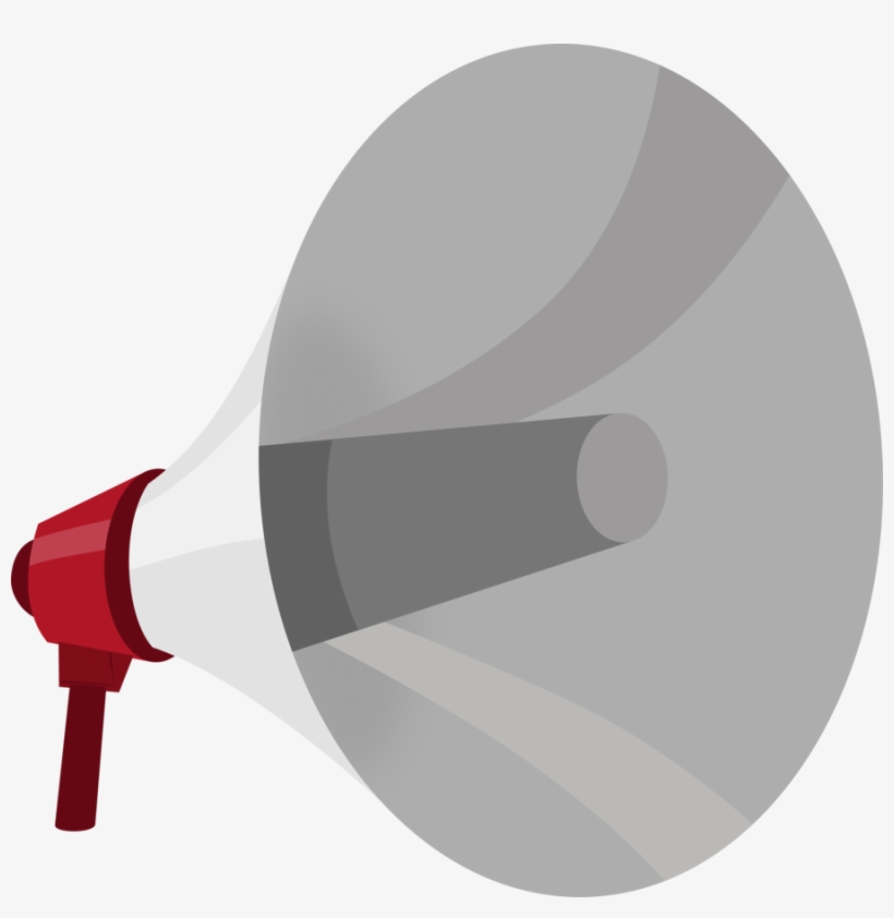 Megaphone Vector Phone Mega - Mlp Megaphone, transparent png #849332